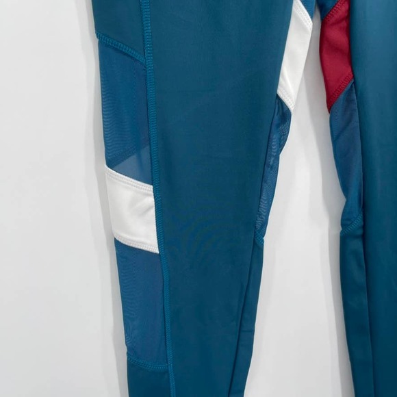 NWT - FILA Women's Hikari High Rise Leggings in Turquoise - Size Small - Picture 14 of 16